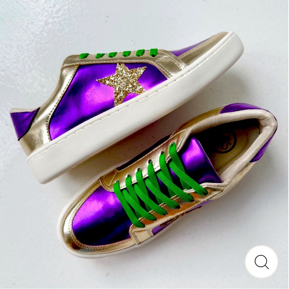 Mardi Gras Sneakers!